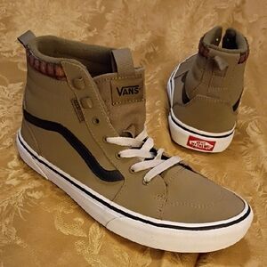 VANS Youth Green Sk8-Hi  High-Top  Sneakers Size 6.0